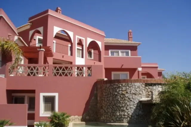 Pool and landscaped terrace at Quinta do Monte Funchal, Lagos